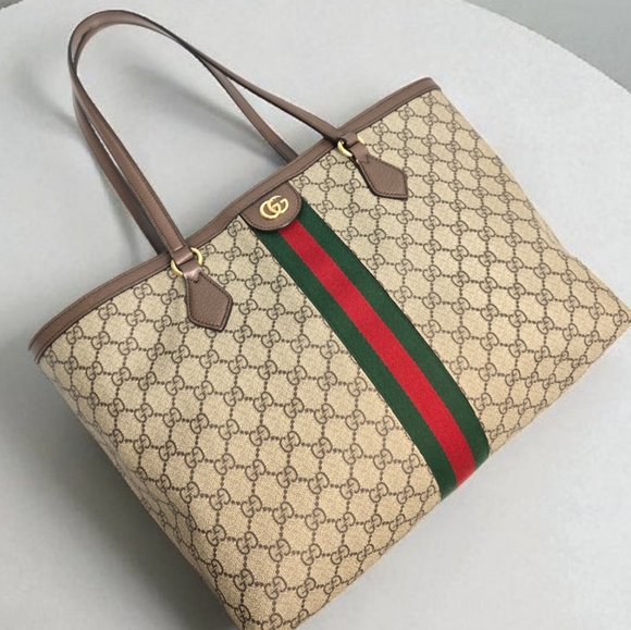 ✨️Authentic Gucci Ophidia Large Tote Bag Very Good Condition - Picture 8 of 13